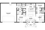 Farmhouse House Plan - 85174 - 1st Floor Plan