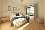 Farmhouse House Plan - 85174 - Master Bedroom