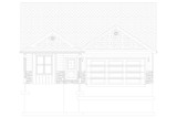 Craftsman House Plan - Dowdle 66287 - Front Exterior