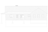 Ranch House Plan - Edmisten 81621 - Front Exterior