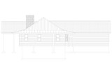 Ranch House Plan - Edmisten 81621 - Left Exterior
