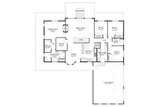 Ranch House Plan - Edmisten 81621 - 1st Floor Plan