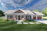 Farmhouse House Plan - 34641 - Front Exterior