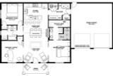 Farmhouse House Plan - 34641 - 1st Floor Plan