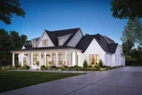 Secondary Image - Farmhouse House Plan - Rock Creek 66483 - Right Exterior