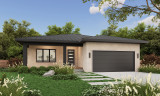 Contemporary House Plan - Calverton Modern 71886 - Front Exterior