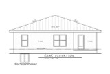 Contemporary House Plan - Calverton Modern 71886 - Rear Exterior