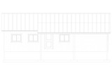 Mountain Rustic House Plan - Baum Cabin 83711 - Front Exterior