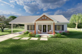 Farmhouse House Plan - 81370 - Front Exterior