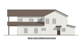 Country House Plan - Hyssop 40840 - Right Exterior