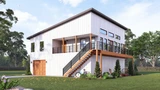 Modern House Plan - Snowdrop 32916 - Right Exterior
