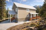 Mountain Rustic House Plan - Demars Cabin 23954 - Exterior