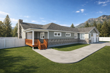 Ranch House Plan - Denison 52818 - Left Exterior