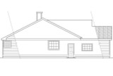 Traditional House Plan - Danforth 13963 - Left Exterior