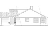 Traditional House Plan - Danforth 13963 - Right Exterior