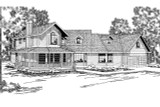 Country House Plan - Hayward 52503 - Exterior