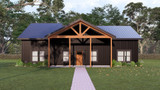 Farmhouse House Plan - Desert Rose 79664 - Front Exterior