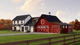 Farmhouse House Plan - 68309 - Right Exterior