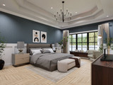 Modern House Plan - Whitemoore A 25234 - Master Bedroom