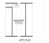 Traditional House Plan - 38974 - 2nd Floor Plan