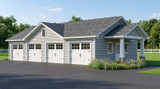 Traditional House Plan - 57795 - 