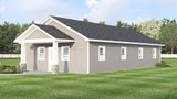 Traditional House Plan - 57795 - Right Exterior