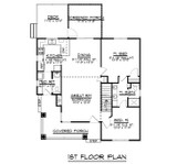 Cottage House Plan - 32353 - 1st Floor Plan