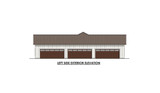Country House Plan - Rain Lily 63567 - Left Exterior