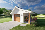 Farmhouse House Plan - 13037 - Front Exterior