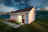 Secondary Image - Farmhouse House Plan - 38319 - Right Exterior