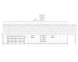 French Country House Plan - Harper II 13615 - Right Exterior