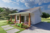 Farmhouse House Plan - 90931 - Front Exterior