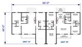 Farmhouse House Plan - 54502 - 1st Floor Plan