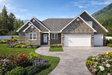 Ranch House Plan - Madeleine 25967 - Front Exterior