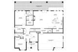 Ranch House Plan - Madeleine 25967 - 1st Floor Plan