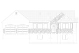 Traditional House Plan - Riddle 52972 - Front Exterior