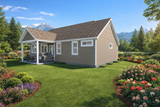 Craftsman House Plan - Walker 61979 - Rear Exterior