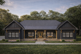 Farmhouse House Plan - Harris 2 88493 - Front Exterior