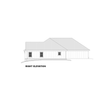 Farmhouse House Plan - Harris 2 88493 - Right Exterior