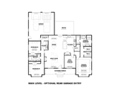 Farmhouse House Plan - Harris 2 88493 - Optional Floor Plan