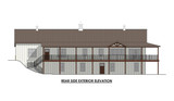 Farmhouse House Plan - Balloon Flower 54232 - Rear Exterior