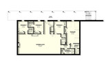 Farmhouse House Plan - Balloon Flower 54232 - Basement Floor Plan