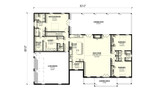 Farmhouse House Plan - Verbena 15465 - 1st Floor Plan