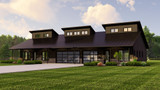 Modern House Plan - 36199 - Front Exterior