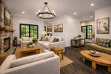 Mediterranean House Plan - Casa Solana 59240 - Living Room