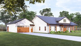 Country House Plan - Sugar Maple 54032 - Front Exterior