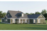 Farmhouse House Plan - Magnolia Ridge 94755 - Right Exterior