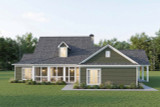 Farmhouse House Plan - Magnolia Ridge 94755 - Rear Exterior