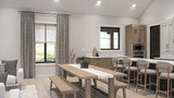 Ranch House Plan - West River 58321 - Dining Room