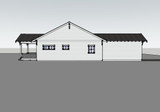 Bungalow House Plan - Amanda 45068 - Right Exterior